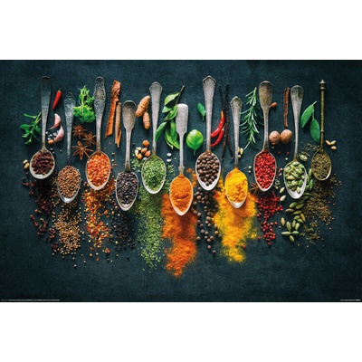 Plagát, Obraz - Spices, 91.5 × 61 cm