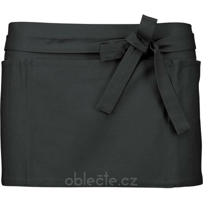 Kariban Barová zástěra krátká K 886 dark grey