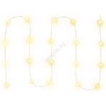 Retlux - LED коледна гирлянда 20xLED/2xAA 2, 3m топло бяло (FT0013)