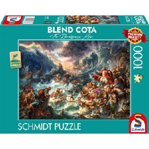 Schmidt Spiele Пъзел Schmidt от 1000 части - Пътят през морето (58638)