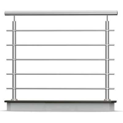 HK Zábradlí Nerezové rovné zábradlí 1000 x 1000 KNRH5/1-2