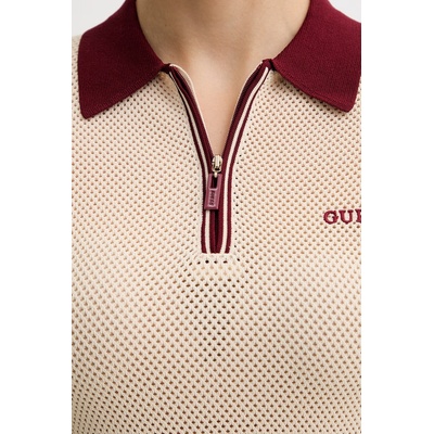 Guess Дамска тениска с яка Guess GABRY (V6GR04.Z0725)