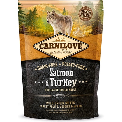 Carnilove Salmon & Turkey for Large Breed Adult Dogs 1,5 kg