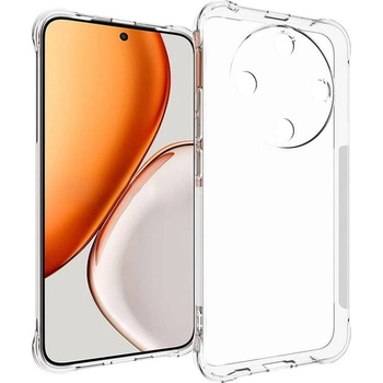 GKK Противоударен Силиконов Калъф за Honor Magic 8 Lite, Crystal Armor Case, Прозрачен (5966011848011)