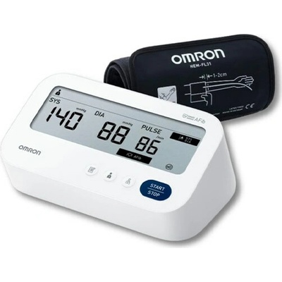 Omron M3 Comfort AFib pažní + adaptér