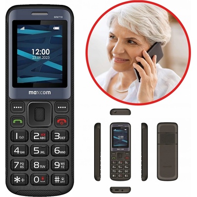 MaxCom MM718 4G Black
