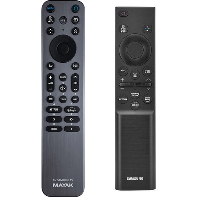 GENERAL Samsung ue75cu7100kxxu, ue85cu7100kxxu, ue43cu7110kxxu, ue50cu7170uxzt, ue55cu7100kxxu, ue65cu7190uxxn - метал и подсветка дистанционно управление дубликат (ue75cu7100kxxu, ue85cu7100kxxu, ue43cu7110kxxu, ue50cu7170uxzt, ue55cu7100kxxu, ue65cu7190