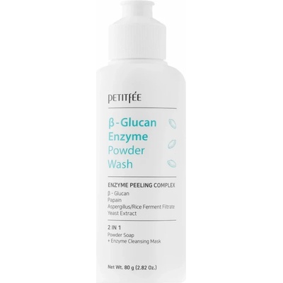 PETITFÉE Beta-Glucan Enzyme Powder Wash - Ензимен прах за почистване на лице 80г