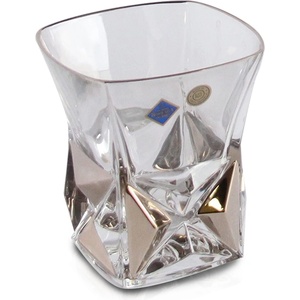 Bohemia 1845 Чаша за уиски Bohemia 1845 Pyramida Platinum 280ml, 6 броя (1005762) - topmarket