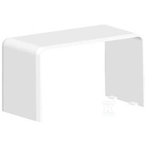 KOPOS Halogen free connection cover for channels PK 90X55 D HF white 8402HF_HB