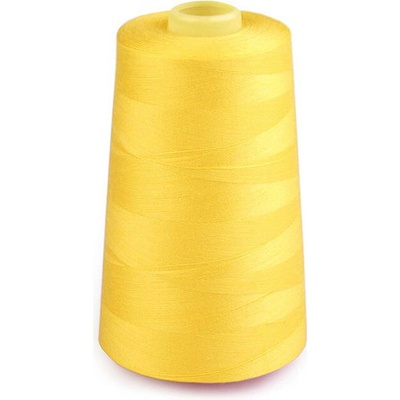 Polyesterové nitě pro overlocky i klasické šití návin 5000 yards PES 40/2 Buttercup 1 ks