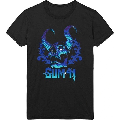Sum 41 Blue Demon (Back Print) Black L Риза (SUMTS02MB03)
