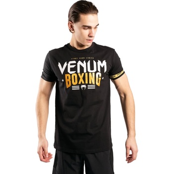 Image 1 of VENUM Мъжка тениска Venum - BOXING Classic 20 - Черен / злато - VENUM-03857-126