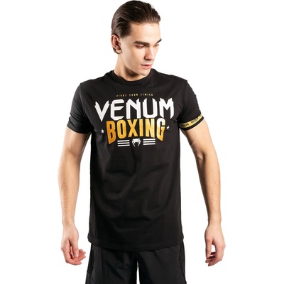 VENUM Мъжка тениска Venum - BOXING Classic 20 - Черен / злато - VENUM-03857-126