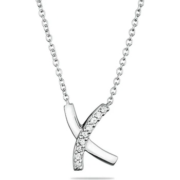 Image 1 of Swan Сребърно колие с циркони MR1647N Swan