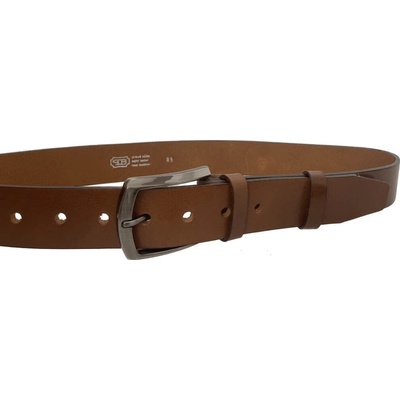 Penny Belts kožený opasek 36-48 hnědý