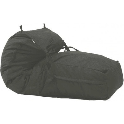 Pufrelax Пуф, легло, за деца, 200л. Yoga Mini - Moon Grey, Перящ се калъф, Пълнеж с микс от мемори пяна и дунапрен, Гама Premium