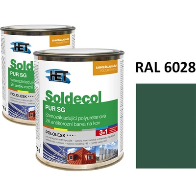 Soldecol PUR SG 0,75L RAL 6028