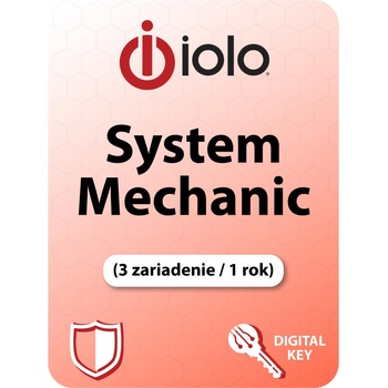 iolo System Mechanic 3 lic. 12 mes.