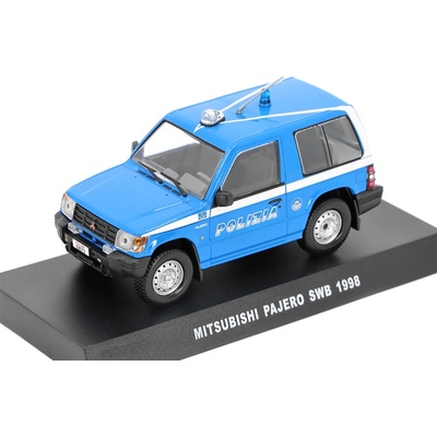 DeAgostini Mitsubishi Pajero SWB 1998 Polizia časopis s modelem 1:43