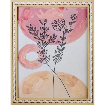 КАРТИНА С РАМКА ЦВЕТЕН АБСТРАКТ