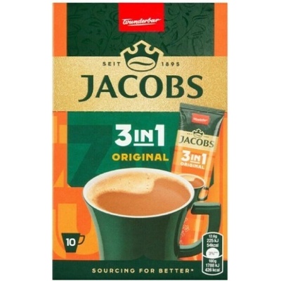 Jacobs Original 3v1 Instantná káva 126 g
