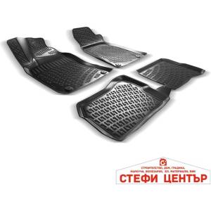 Rizline Гумени стелки RizLine съвместими с Volkswagen Passat B5 / B5.5 1997-2006 (511407) - steficenter