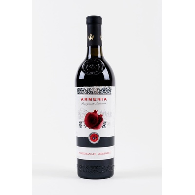 Armenia Wine Pomegranate Semisweet 11,5% 0,75 l (holá láhev)