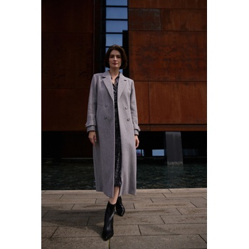 Moodo Дълго палто сиво Moodo Moodo | Siv | ЖЕНИ | XS