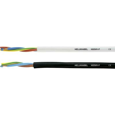 Helu H05VV-F 29472-1000 el. kábel hadicový 5 G 1.5 mm² 1000 m čierna