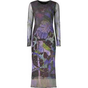 Desigual Дамска рокля desigual, Размер XS, Цвят Теменужка (26WWVK01_VI5025)