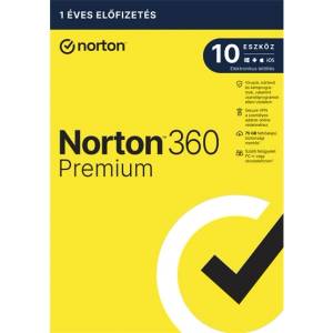 Symantec SW Norton 360 Premium - 21417486 - 75GB BG 1 потребител, 10 устройства/1 година, електронен лиценз (21417486)