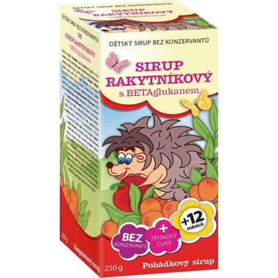 Apotheke Sirup detský Rakytníkový s betaglukánom 250 g