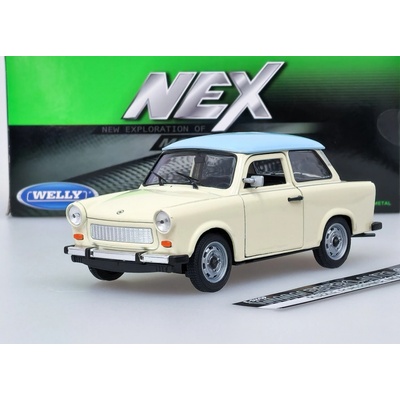 Welly Welly Trabant 601 Béžová/střecha Modrá 1:24