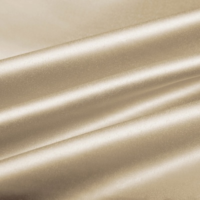 Látka polyesterový satén LUX-054 Latte - šírka 150 cm
