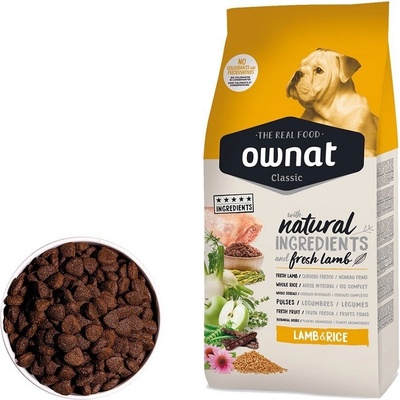 Ownat Dog Classic Lamb & Rice 4 kg