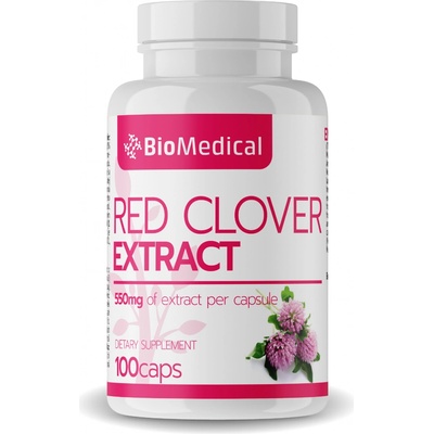 BioMedical Red Clover Ďatelina lúčna 100 kapsúl