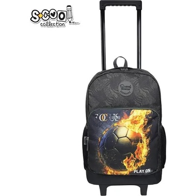 S-Cool Ученическа раница на колелца scool play on