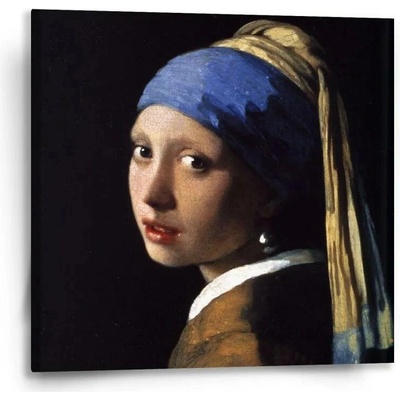 Sablio Obraz Dívka s perlou - Johannes Vermeer - 50x50 cm