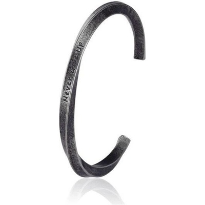 Impress Jewelry dámský ocelový náramek Never Give Up otevřený 191115093341