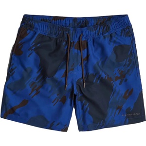 G-STAR Бански гащета G-Star Dirik Graphic swimming shorts - Blue (Pilot Glitch Beach Camo)