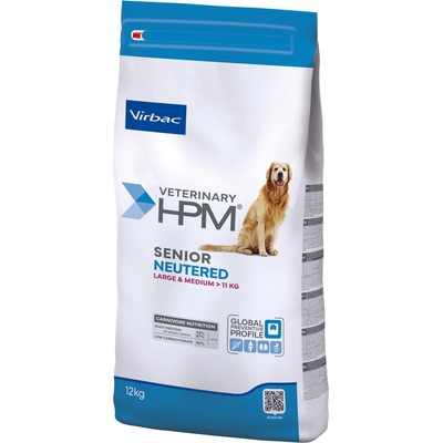 Virbac Veterinary HPM Senior Dog Neutered Large & Medium 2 x 12 kg