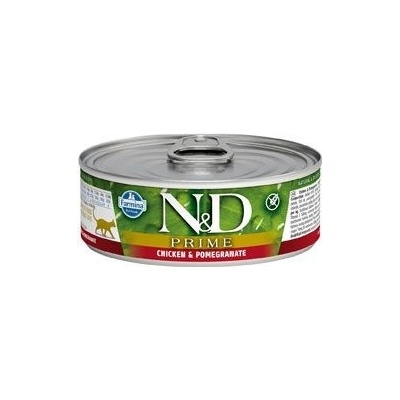 N&D Cat Prime Adult Chicken & Pomegranate 12 x 70 g