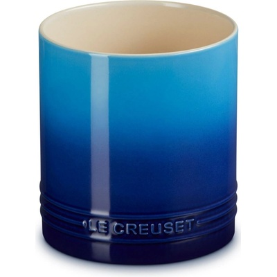 Stojan na kuchyňské náčiní SIGNATURE 14 cm, AZURE, kamenina, Le Creuset