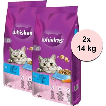 Whiskas tuniak 2 x 14 kg