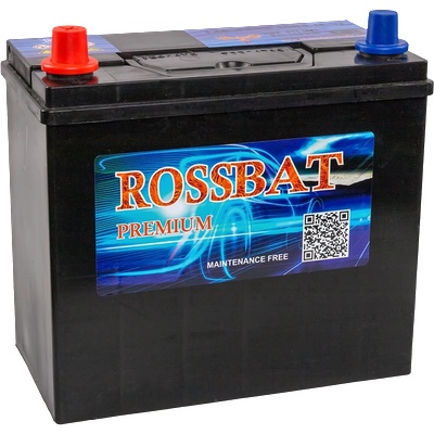 ROSSBAT Premium 45Ah 360A left+