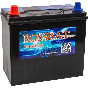 ROSSBAT Premium 45Ah 360A left+
