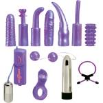 Seven Creations Вибро комплект "dirty dozen purple" 12 части