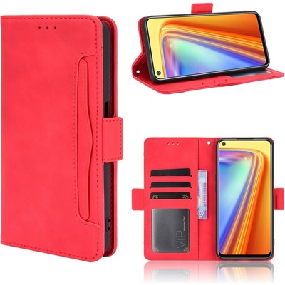 VSETKONAMOBIL 126151 SLOT Peňaženkový obal pre Realme 7 červený