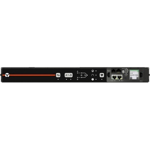 Vertiv Geist AUR5M1R5-06L137-1C14C14A900-D разпределител на напрежение (PDU) 6 Изход(и) за променлив ток 0U Черен (VA6U11A0)